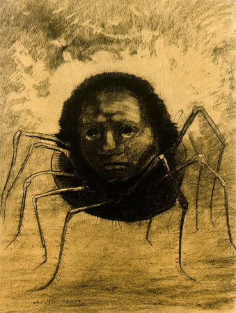 3-redon.crying-spider